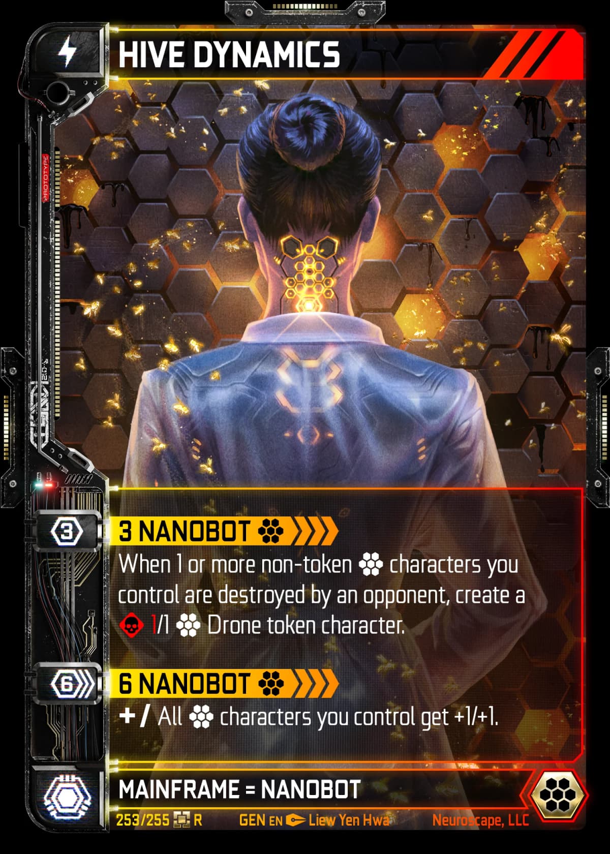HIVE DYNAMICS - Genesis - Kickstarter Edition - NeuroScape TCG card