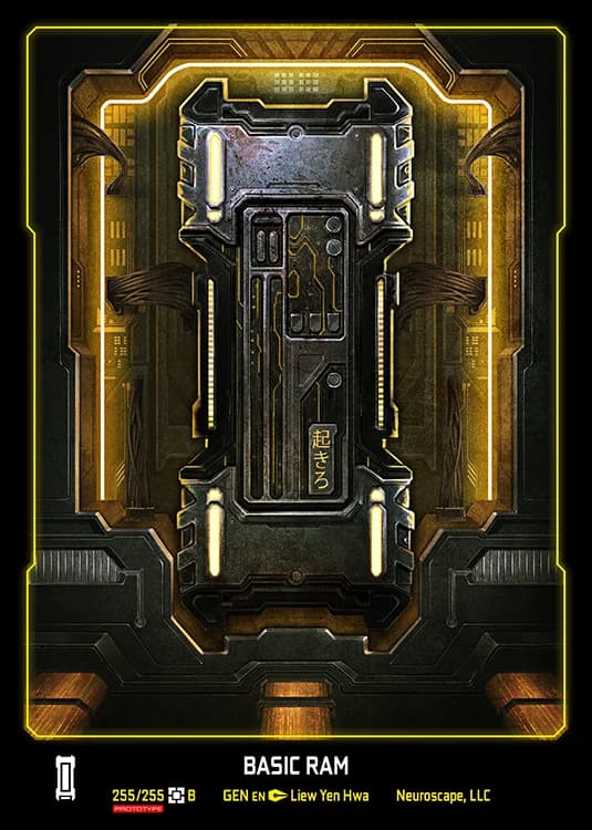 Basic Ram - Genesis - Kickstarter Edition - NeuroScape TCG card