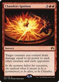 Chandra's Ignition - Magic Origins - Magic: The Gathering card