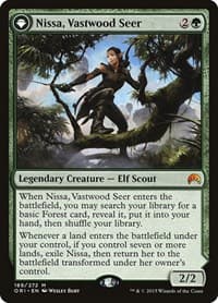 Nissa, Vastwood Seer - Magic Origins - Magic: The Gathering card