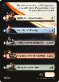 Checklist Card - Magic Origins (Planeswalker) - Magic Origins - Magic: The Gathering card