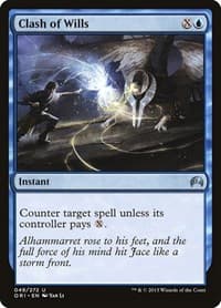 Clash of Wills - Magic Origins - Magic: The Gathering card