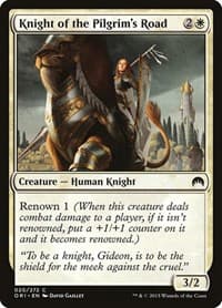 Knight of the Pilgrim's Road - Magic Origins - Magic: The Gathering card