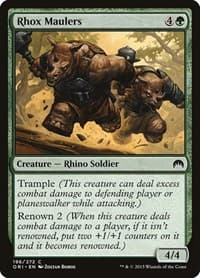 Rhox Maulers - Magic Origins - Magic: The Gathering card