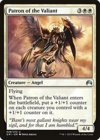 Patron of the Valiant - Magic Origins - Magic: The Gathering card