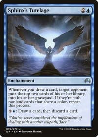 Sphinx's Tutelage - Magic Origins - Magic: The Gathering card