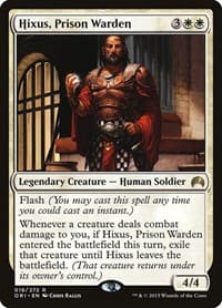Hixus, Prison Warden - Magic Origins - Magic: The Gathering card