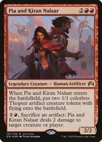 Pia and Kiran Nalaar - Unique and Miscellaneous Promos - Magic: The Gathering card