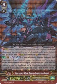 Supremacy Black Dragon, Aurageyser Dragon (SP) - G-BT03: Sovereign Star Dragon - Cardfight Vanguard card