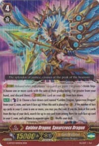 Golden Dragon, Spearcross Dragon - G-BT03: Sovereign Star Dragon - Cardfight Vanguard card