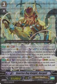 Sunrise Ray Knight, Gurguit (SP) - G-BT03: Sovereign Star Dragon - Cardfight Vanguard card