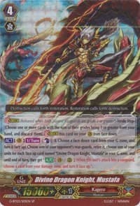 Divine Dragon Knight, Mustafa (SP) - G-BT03: Sovereign Star Dragon - Cardfight Vanguard card