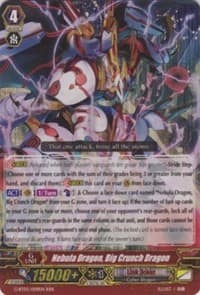 Nebula Dragon, Big Crunch Dragon - G-BT03: Sovereign Star Dragon - Cardfight Vanguard card