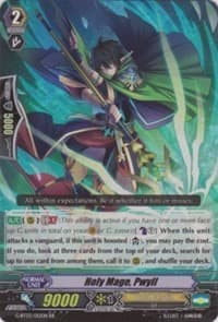 Holy Mage, Pwyll - G-BT03: Sovereign Star Dragon - Cardfight Vanguard card
