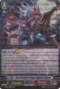 Covert Demonic Dragon, Magatsu Typhoon (SP) - G-BT03: Sovereign Star Dragon - Cardfight Vanguard card