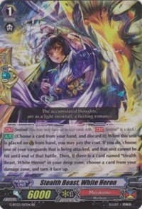 Stealth Beast, White Heron - G-BT03: Sovereign Star Dragon - Cardfight Vanguard card