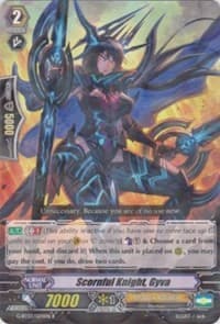 Scornful Knight, Gyva - G-BT03: Sovereign Star Dragon - Cardfight Vanguard card