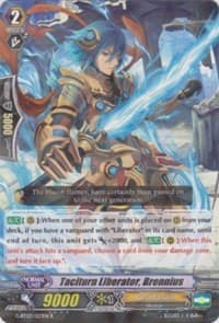 Taciturn Liberator, Brennius - G-BT03: Sovereign Star Dragon - Cardfight Vanguard card