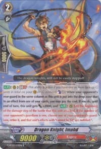 Dragon Knight, Imahd - G-BT03: Sovereign Star Dragon - Cardfight Vanguard card