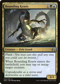 Bounding Krasis - Magic Origins - Magic: The Gathering card