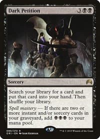 Dark Petition - Magic Origins - Magic: The Gathering card