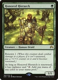 Honored Hierarch - Magic Origins - Magic: The Gathering card