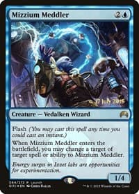 Mizzium Meddler - Launch Party & Release Event Promos - Magic: The Gathering card