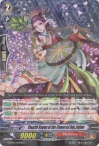 Stealth Rogue of the Flowered Hat, Fujino - G-BT03: Sovereign Star Dragon - Cardfight Vanguard card