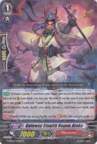 Gateway Stealth Rogue, Ataka - G-BT03: Sovereign Star Dragon - Cardfight Vanguard card