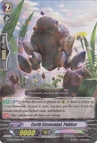 Earth Elemental, Pokkur - G-BT03: Sovereign Star Dragon - Cardfight Vanguard card