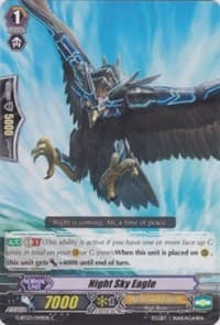 Night Sky Eagle - G-BT03: Sovereign Star Dragon - Cardfight Vanguard card