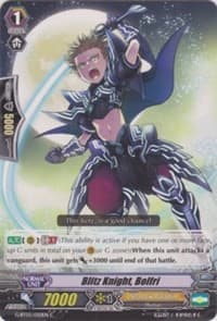 Blitz Knight, Bolfri - G-BT03: Sovereign Star Dragon - Cardfight Vanguard card