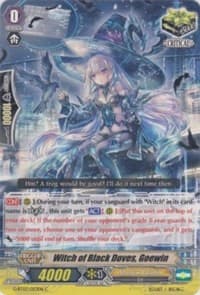 Witch of Black Doves, Goewin - G-BT03: Sovereign Star Dragon - Cardfight Vanguard card