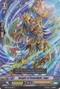 Knight of Dawnlight, Jago - G-BT03: Sovereign Star Dragon - Cardfight Vanguard card