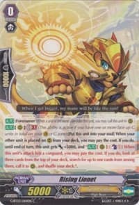 Rising Lionet - G-BT03: Sovereign Star Dragon - Cardfight Vanguard card