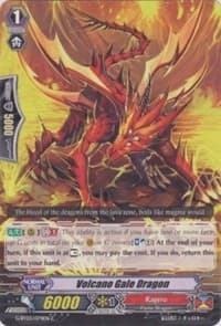 Volcano Gale Dragon - G-BT03: Sovereign Star Dragon - Cardfight Vanguard card