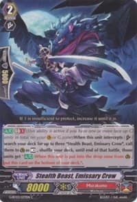 Stealth Beast, Emissary Crow - G-BT03: Sovereign Star Dragon - Cardfight Vanguard card