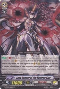 Lady Gunner of the Neutron Star - G-BT03: Sovereign Star Dragon - Cardfight Vanguard card