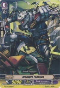 Wertigre Fanatica - G-BT03: Sovereign Star Dragon - Cardfight Vanguard card