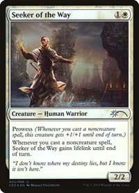 Seeker of the Way - Unique and Miscellaneous Promos - Magic: The Gathering card