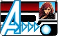 Black Widow ID Card - Avengers Assemble - Heroclix card