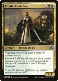 Citadel Castellan - Magic Origins - Magic: The Gathering card