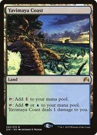 Yavimaya Coast - Magic Origins - Magic: The Gathering card