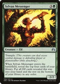 Sylvan Messenger - Magic Origins - Magic: The Gathering card