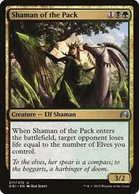 Shaman of the Pack - Magic Origins - Magic: The Gathering card