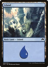 Island (259) - Magic Origins - Magic: The Gathering card