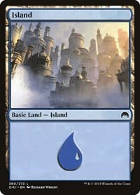 Island (260) - Magic Origins - Magic: The Gathering card