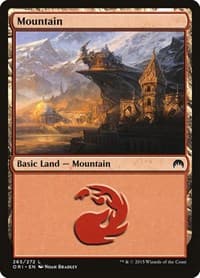 Mountain (265) - Magic Origins - Magic: The Gathering card