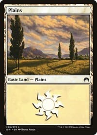 Plains (256) - Magic Origins - Magic: The Gathering card