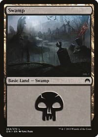 Swamp (264) - Magic Origins - Magic: The Gathering card